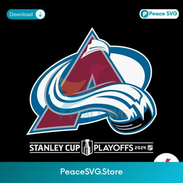 Colorado Avalanche Stanley Cup Playoffs 2024 Svg Printable Design