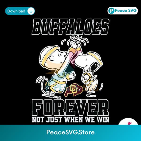 Colorado Forever Not Just When We Win Svg Vector File