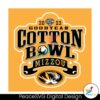 Cotton Bowl 2023 Mizzou Football Svg Digital Download