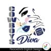 Cowboys Diva We Dem Boys Svg For Vinyl Cutting