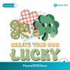Create Your Own Lucky Shamrock Patricks Day Svg For Vinyl Cutting