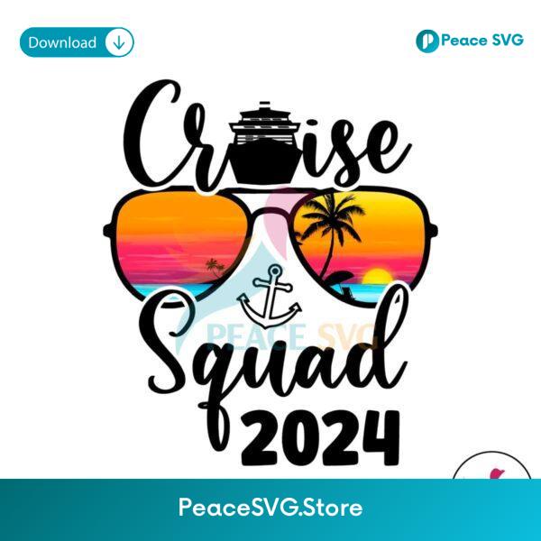 Cruise Squad 2024 Family Trip Png Digital Download