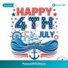 Cruise Squad Happy 4th Of July Cruise Svg Instant Download