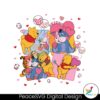 Cute Piglet Pooh Friends Valentines Day Svg Files For Cricut