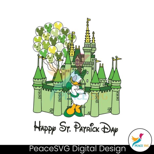 Daisy Duck Happy St Patricks Day Svg Printable Design