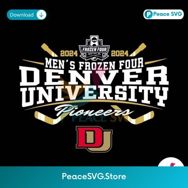 Denver University Ncaa Frozen Four Mens Ice Hockey Svg For Silhouette