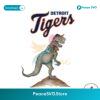 Detroit Tigers Dinosaur Playing Baseball Png Clipart