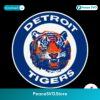Detroit Tigers Mlb Team Logo Svg Files For Cricut