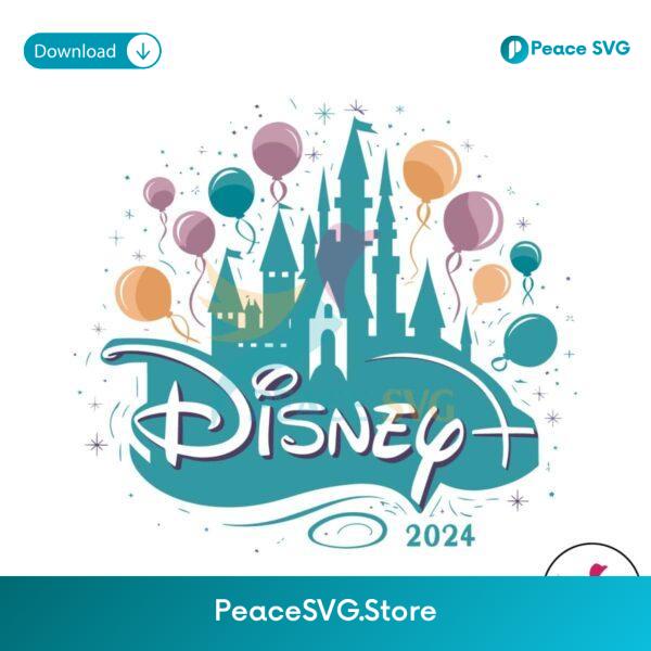 Disney 2024 Castle Disneyland Vacation Svg For Vinyl Cutting