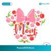 Disney Minnie Ears Mom Floral Svg Digital Download