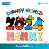 Disney World 2024 Mommy Mothers Day Svg For Vinyl Cutting