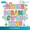 Disneyland Where The Dream Come True Svg Clipart