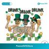 Drink Drank Drunk Skeleton Irish Party Png Instant Download