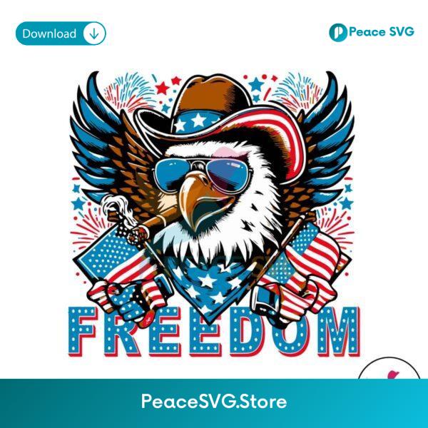 Eagles Cowboy Freedom Us Flag Png Digital Download