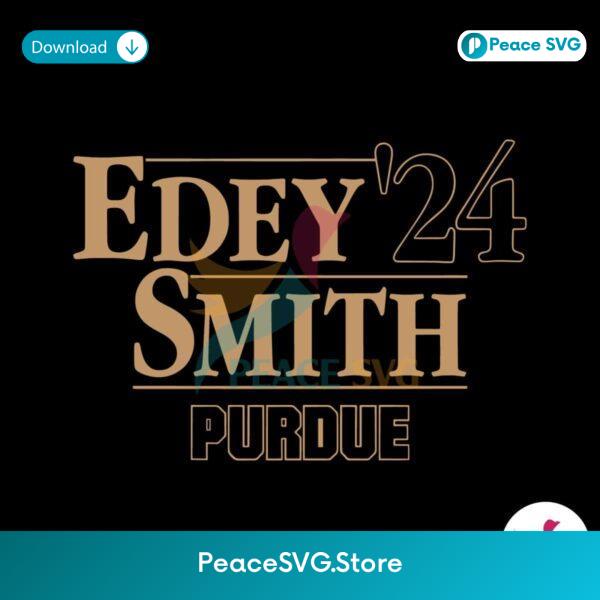 Edey Smith 24 Purdue Basketball Svg Digital Download