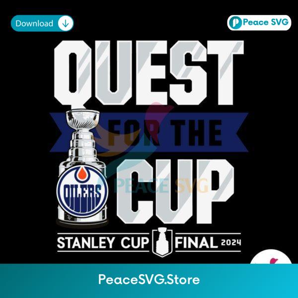 Edmonton Oilers Quest For The Cup Svg For Silhouette