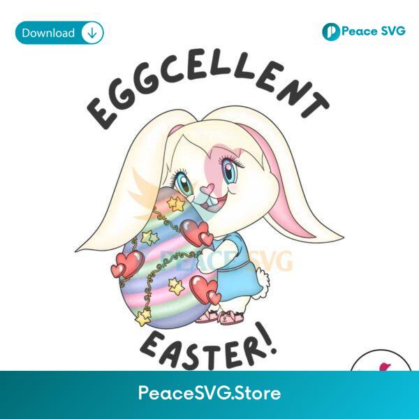 Eggcellent Easter Bunny Egg Png For Printing