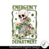 Emergency Department St Patricks Day Skeleton Png For Printing
