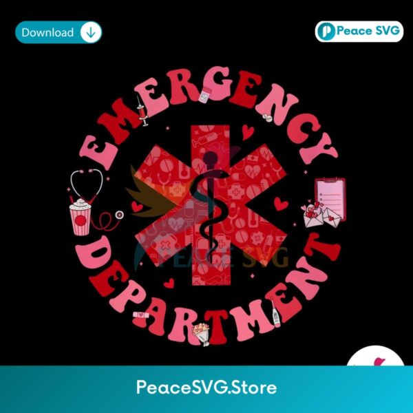 Er Valentines Emergency Department Png Digital Download
