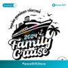 Family Cruise Making Memories Togetgher 2024 Svg Clipart