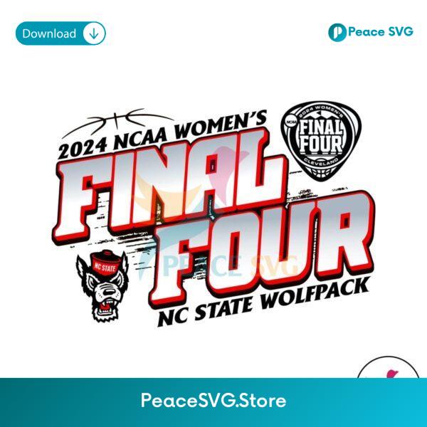 Final Four Nc State Wolfpack Womens Basketball Svg For Vinyl Cutting