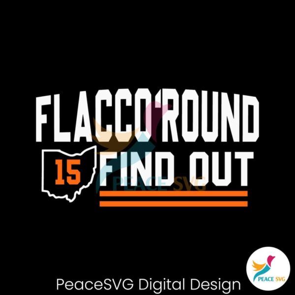 Flacco Round And Find Out Browns Playoff Svg Layered File