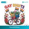 Floral Gay Rights Frogs Lgbt Pride Png Sublimation Design