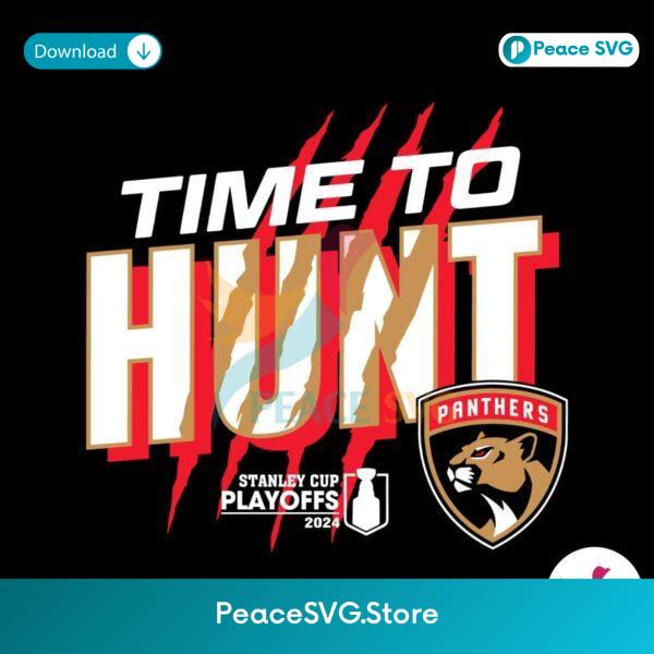 Florida Panthers 2024 Stanley Cup Playoffs Slogan Svg Vector File