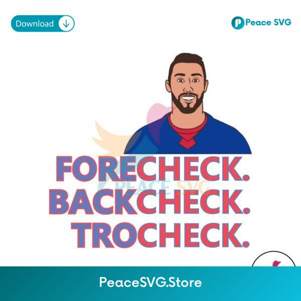Forecheck Backcheck Trocheck Svg Digital Download