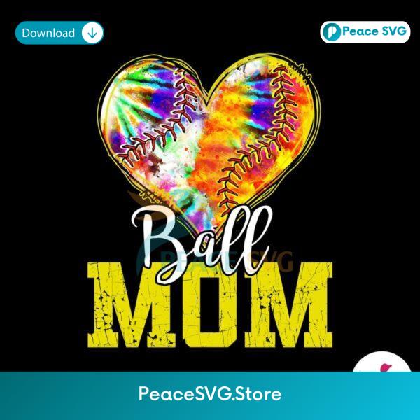 Free Colorful Heart Ball Mom Png For Sublimation