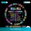 Free Funny Mama Skeleton The Motherhood Tour Png Clipart