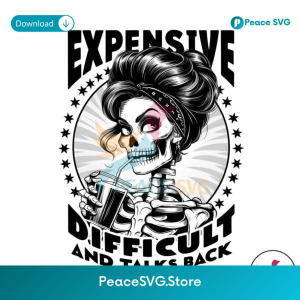 Free Skeleton Expensive Difficult And Talks Back Png For Printing