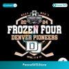 Frozen Four Denver Pioneers 2024 Ncaa Mens Svg Printable Design