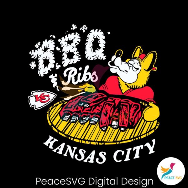 Funny Bbq Ribs Kansas City Svg For Vinyl Cutting