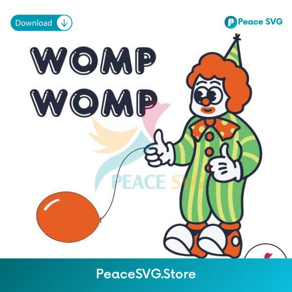 Funny Clown Womp Womp Meme Svg Digital Download