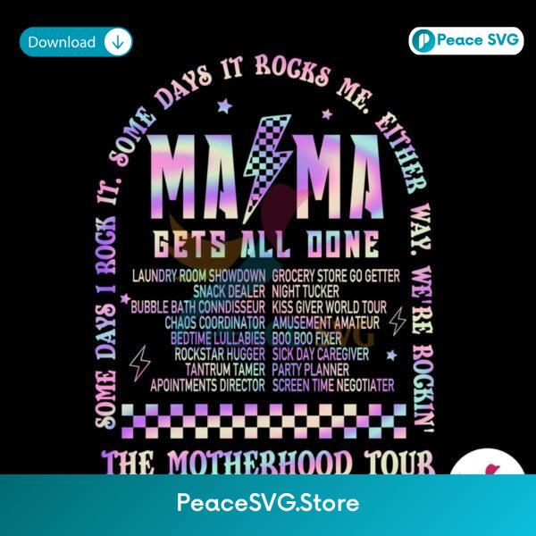 Funny Mama Gets All Done Png Clipart