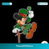 Funny Mickey Mouse St Patricks Day Shamrock Svg Cricut Ready File