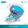 Funny Stitch Surfing Walt Disney World Svg For Silhouette