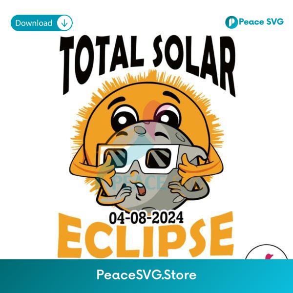 Funny Total Solar Eclipse Astronomy Sun And Moon Svg Cut File