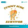 Funny Tummy Ache Survivor Meme Svg Vector File
