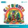 Gay Rights Frogs Bicycle Pride Month Png Instant Download