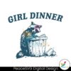 Girl Dinner Raccoon Trash Meme Svg Files For Cricut
