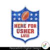 Glitter Here For Usher Lviii Football Png High Resolution