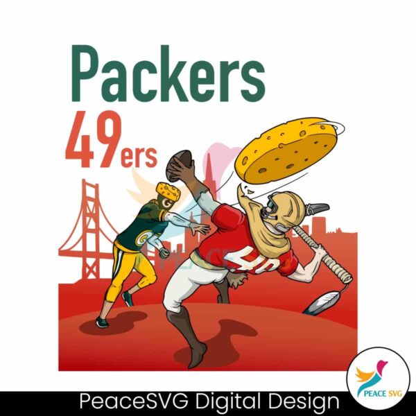 Green Bay Packers And San Francisco 49ers Meme Svg Cricut Ready File