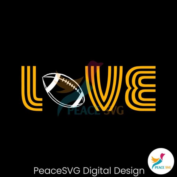 Green Bay Packers Love Football Svg Cricut Ready File