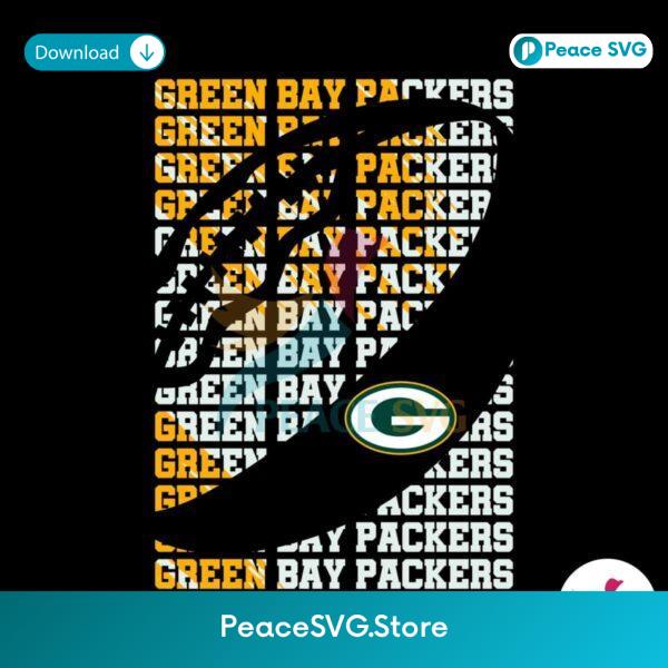 Green Bay Packers Nfl Football Team Logo Svg For Silhouette