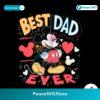 Groovy Best Dad Ever Disney Fathers Day Svg Printable Design