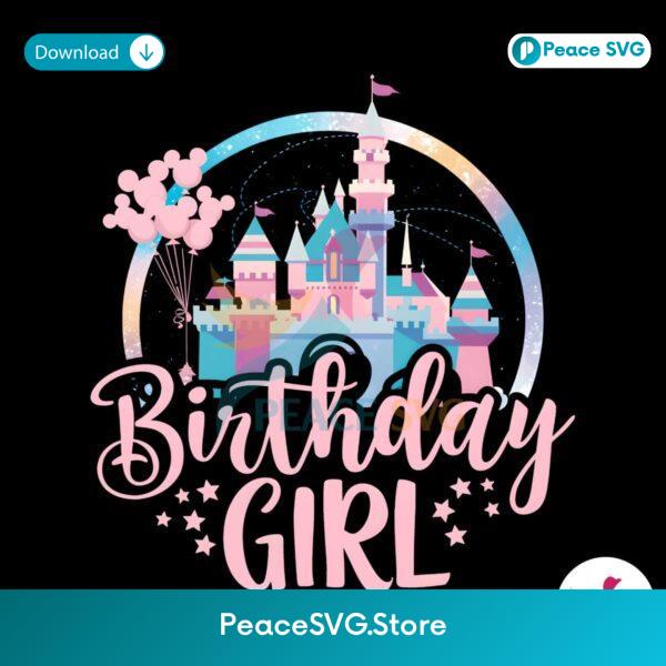 Groovy Birthday Girl Magic Castle Png For Printing