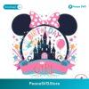 Groovy Birthday Girl Minnie Mouse Head Svg Layered File