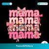 Groovy Mama Bow Tie Happy Mothers Day Svg Cut File
